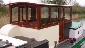 Dutch Barge Wheelhouse