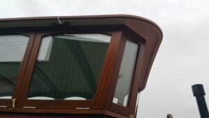 Dutch Barge Wheelhouse